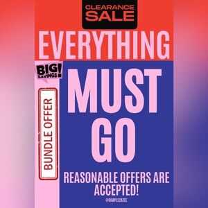 EVERYTHING MUST GO! Entire KIDS Closet Sale 🛍️